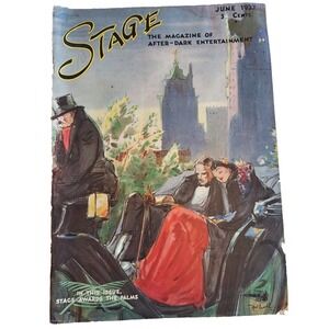 VTG Stage Magazine June 1937 In This Issue Stage Awards The Palms No Label C4